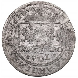 John II Casimir, 30 groschen 1663, Cracow