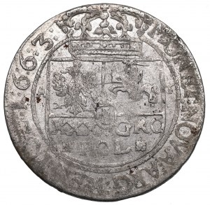 John II Casimir, 30 groschen 1663, Lviv