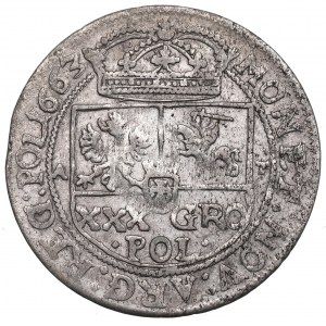 Johannes II. Kasimir, Tymf 1663, Krakau - unbeschrieben