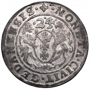 Zikmund III Vasa, Ort 1623/4, Gdaňsk - PR