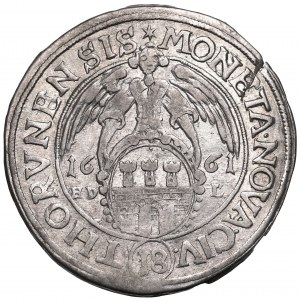 John II Casimir, 18 groschen 1661, Thorn