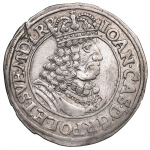 John II Casimir, 18 groschen 1661, Thorn