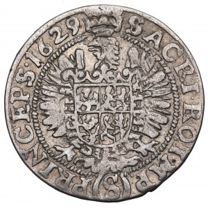 Čechy/Sliezsko, Albrecht von Wallenstein, 3 krajcars 1629, Żagań
