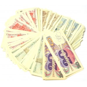 PRL, Set of 20-1,000 zlotys (150 copies)