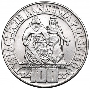 PRL, 100 Zloty 1966 Mieszko i Dąbrówka