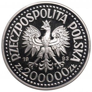Troisième République, 200 000 PLN 1993 - Casimir IV Jagiellonian