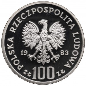 People's Republic of Poland, 100 zloty 1983 Environmental Protection - Bear
