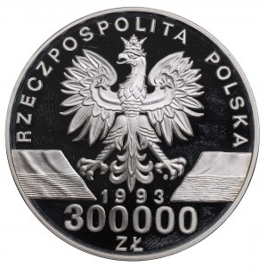 Tretia republika, 300 000 PLN 1994 Lastovičky