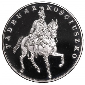 Dritte Republik, 100.000 PLN 1990 Kosciuszko - kleines Triptychon