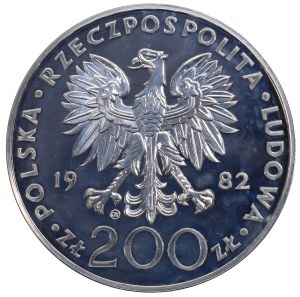 PRL, 200 Zloty 1982 Johannes Paul II - Valcambi