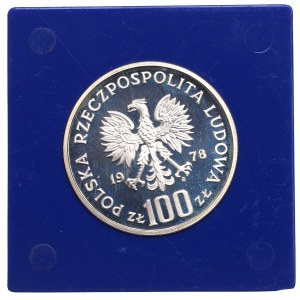 Repubblica Popolare di Polonia, 100 zloty 1978 Protezione dell'ambiente - Castoro