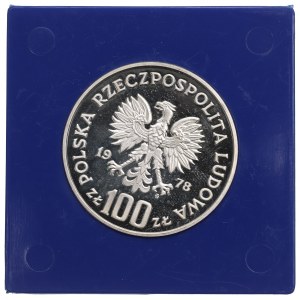 People's Republic of Poland, 100 zloty 1978 Environmental Protection - Moose