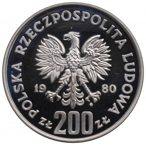 PRL, 200 złotych 1980 Bolesław l Chrobry