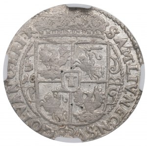 Žigmund III Vasa, Ort 1622, Bydgoszcz - iná šerpa NGC MS61