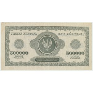 II RP, 500,000 Polish marks 1923 U