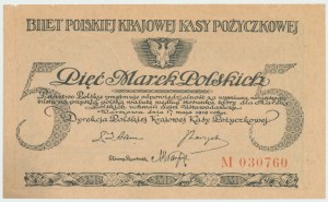 II RP, 5 Polish marks 1919 M