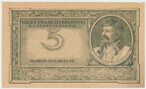 II RP, 5 marek polskich 1919 M