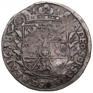 Allemagne, Lübeck, 2/3 thaler 1678 - contremarque de Franconie