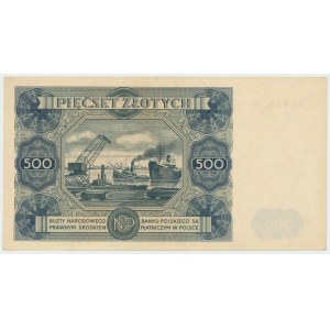 PRL, 500 Zloty 1947 X