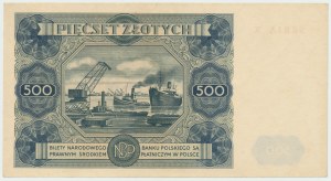 PRL, 500 zloty 1947 X