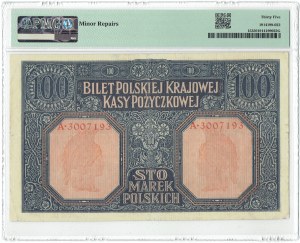 GG, 100 mkp 1916, Všeobecné - PMG 35