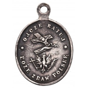 Polska, Medalik upamiętniający stan wojenny w Królestwie Polskim