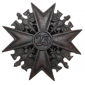 II RP, Abzeichen des 23. Regiments der Grodnoer Lanzenreiter, Postawy - Filipski Vilnius