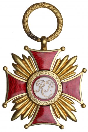 II Republic of Poland, Gold cross of service