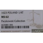 Žigmund III Vasa, Ort 1623, Bydgoszcz - PRV M ex Pączkowski NGC MS62