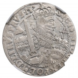 Zygmunt III Waza, Ort 1622, Bydgoszcz - ex Pączkowski PRVS M NGC AU55