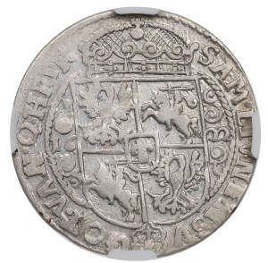 Zygmunt III Waza, Ort 1622, Bydgoszcz - ex Pączkowski PRVS M NGC AU55