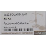 Zikmund III Vasa, Ort 1622, Bydgoszcz - ex Pączkowski PRVS M NGC AU55