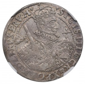 Zygmunt III Waza, Ort 1623, Bydgoszcz - ex Pączkowski PRV M NGC AU58