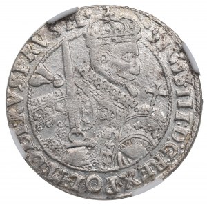 Sigismund III. Vasa, Ort 1622, Bromberg (Bydgoszcz) - ex Pączkowski PRVS M NGC MS61