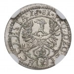 Sliezsko, Nysské vojvodstvo vroclavských biskupov, 1 krajcar 1681 - NGC MS66