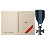 Volksrepublik Polen, Silbernes Kreuz des Kriegsordens Virtuti Militari mit Auszeichnung - Moskau