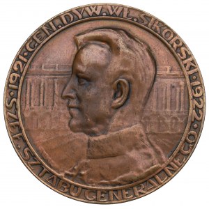 II RP, médaille du général Władysław Sikorski - rare