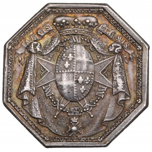 Francie, žeton řádu Notre Dame z hory Karmel 1773