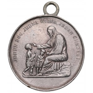 Royaume de Pologne, médaille de baptême