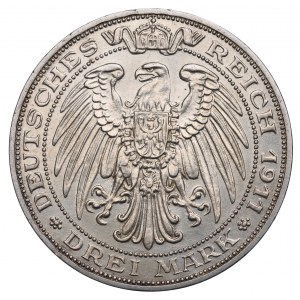 Deutschland, Preußen, 3 markiert 1911 - 100-jähriges Jubiläum der Universität Wrocław