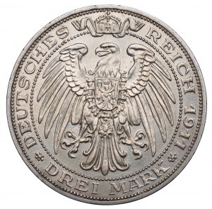 Deutschland, Preußen, 3 markiert 1911 - 100-jähriges Jubiläum der Universität Wrocław
