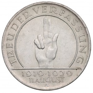 Deutschland, Weimarer Republik, 3 Mark 1929 A