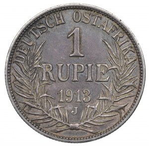 German East Africa, 1 rupee 1913 J