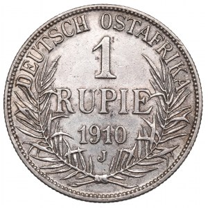 Niemiecka Afryka Wschodnia, 1 rupia 1910 J
