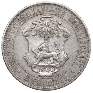 German East Africa, 1 rupii 1900