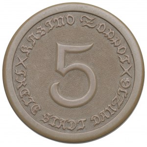 Kasyno-Sopot, 5 guldenów