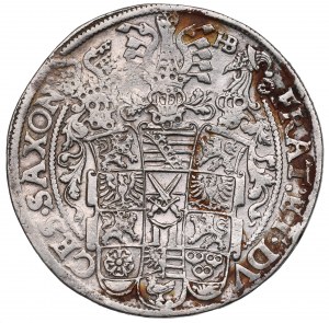 Allemagne, Saxe, Krystian II, Jean-Georges Ier, Auguste, Thaler 1600