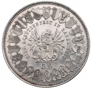 Switzerland, 5 francs 1879
