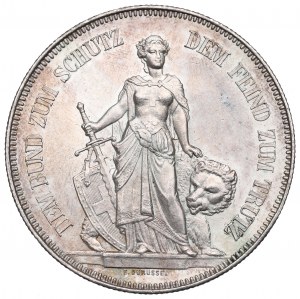 Switzerland, 5 francs 1885