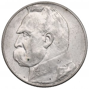 Deuxième République, 10 zlotys 1934 Piłsudski